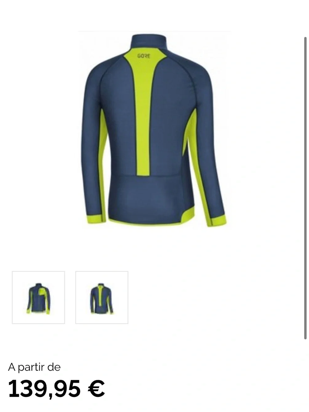 GOREWEAR R3 Partial Windstopper Shirt
